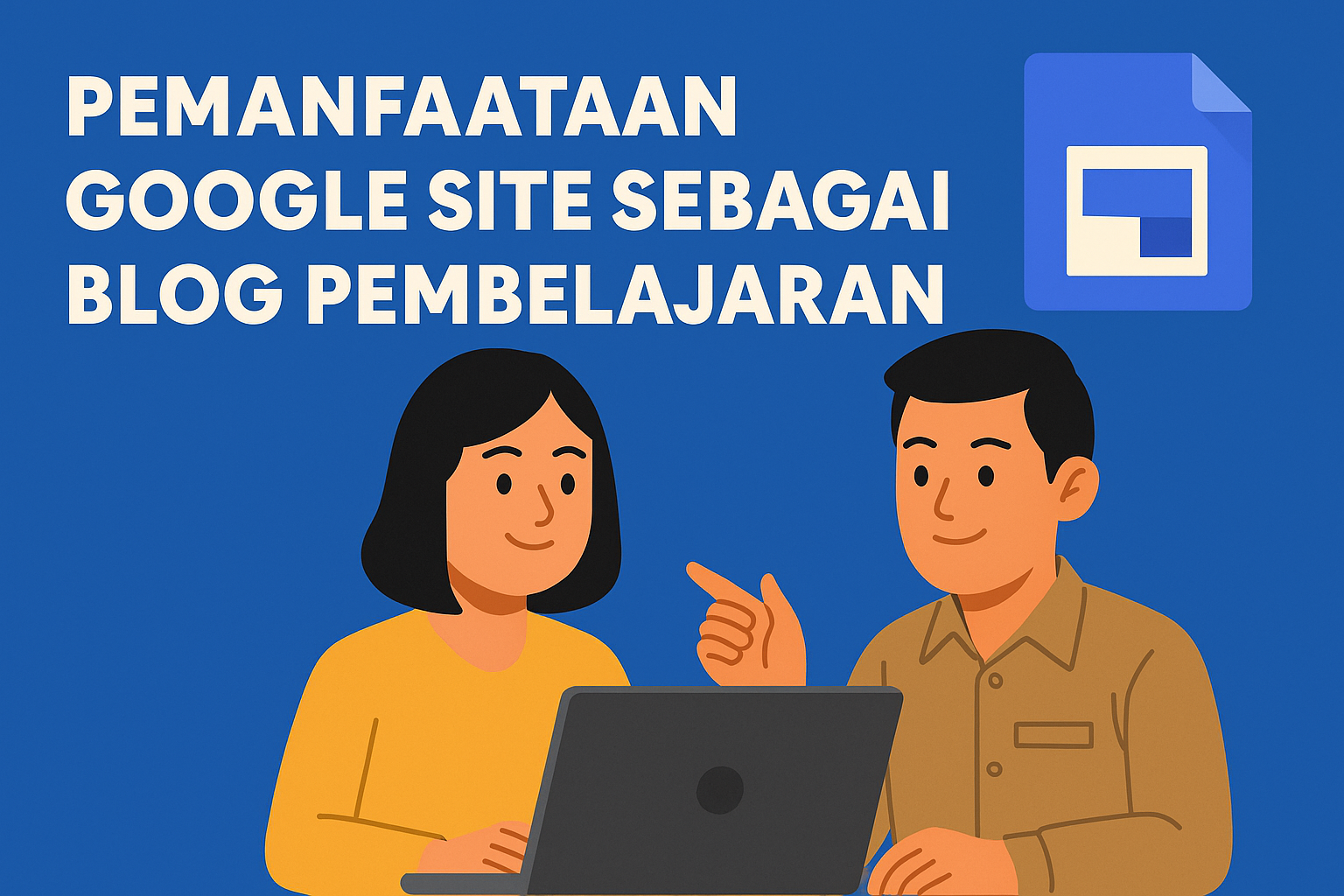 Pemanfaatan Google Site sebagai Blog Pembelajaran