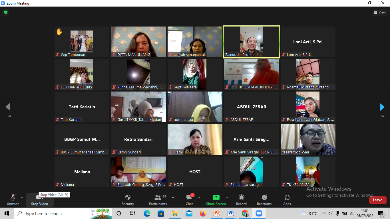 FOCUS GROUP DISCUSSION (FGD) MODEL MANAJEMEN PELATIHAN LITERASI DIGITAL BERBASIS VIRTUAL FLIPPED CLASSROOM UNTUK PENINGKATAN KOMPETENSI PEDAGOGIK GURU TAMAN KANAK-KANAK (TK)