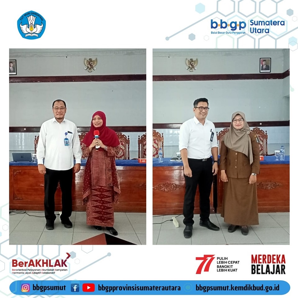 Pertemuan Ketua Dharma Wanita BBGP Provinsi Sumatera Utara dengan Pegawai BBGP Provinsi Sumatera Utara