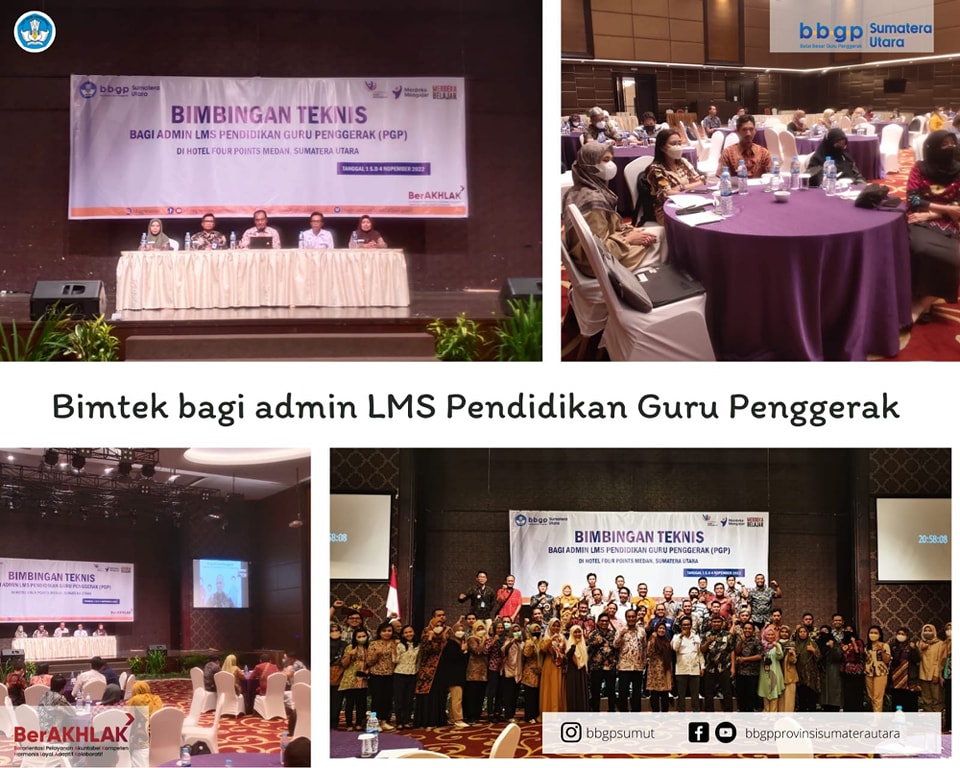 Bimbingan Teknis (Bimtek) bagi admin Learning Management System (LMS) Program PGP