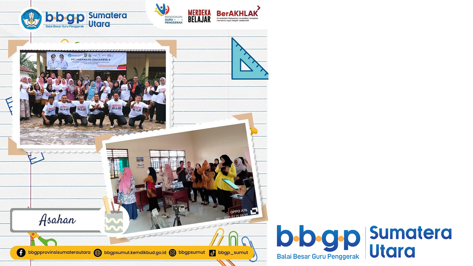 Lokakarya 4 Angkatan 6 di 6 Kabupaten/Kota di Provinsi Sumatera Utara