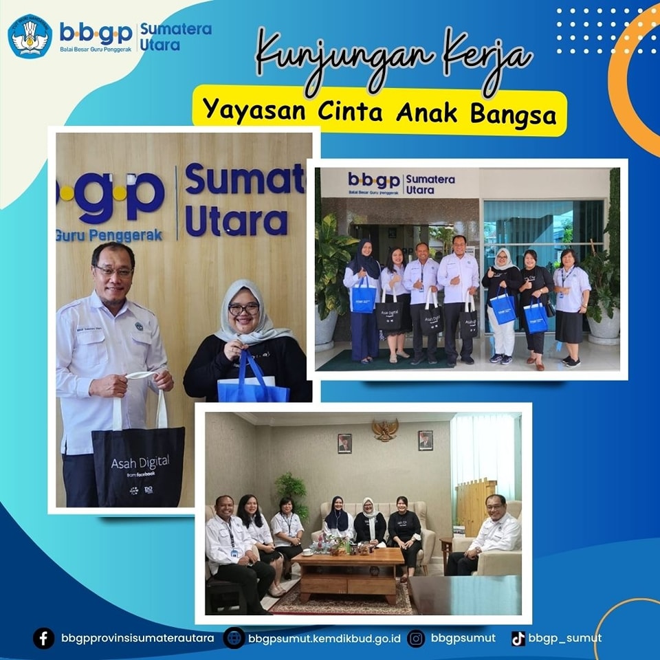 Kunjungan Kerja dari Yayasan Cinta Anak Bangsa
