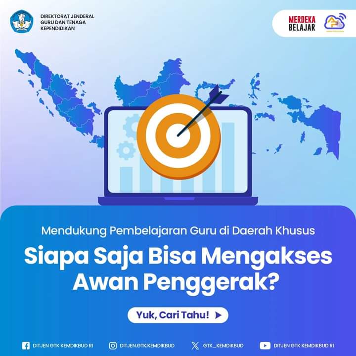 Bapak dan Ibu Guru di daerah khusus dan terkendala jaringan internet kini dapat memanfaatkan Awan Penggerak.