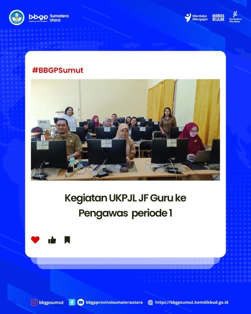 Pelaksanakan UKPJL JF Guru ke Pengawas.